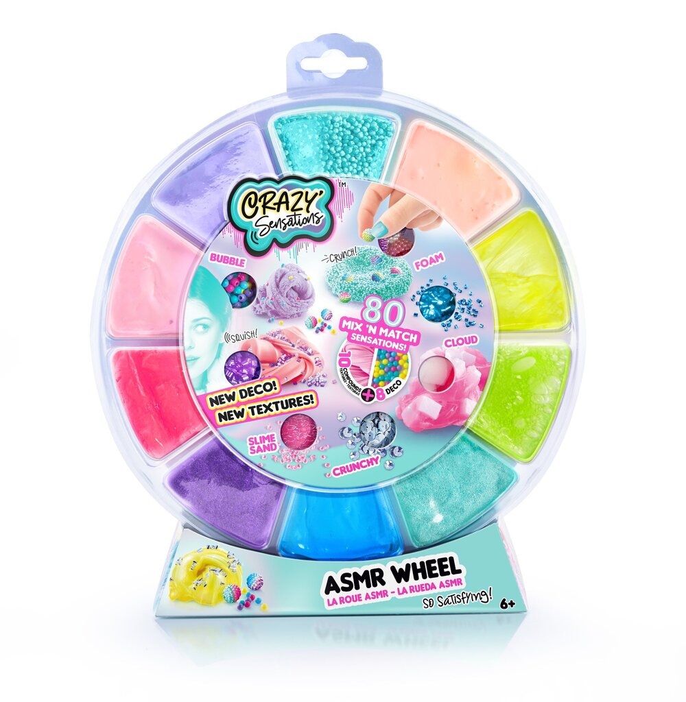 Loominguline komplekt Slime Canal Toys Crazy Sensations hind ja info | Kunstitarbed, voolimise tarvikud | hansapost.ee