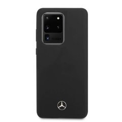 Mercedes MEHCS69SILSB S20 Ultra G988 hard case czarny/black Silicone Line цена и информация | Чехлы для телефонов | hansapost.ee