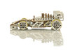 Puidust 3D konstruktor - Wooden City auto, 108 tk hind ja info | Klotsid ja konstruktorid | hansapost.ee