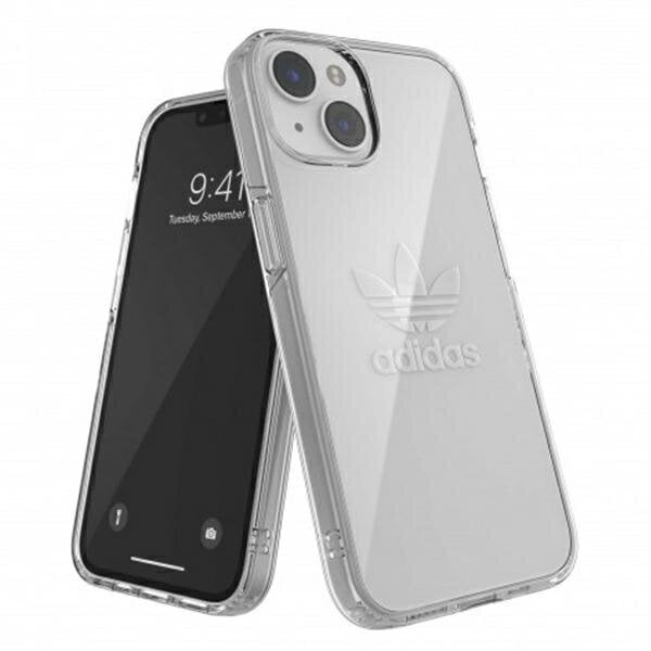 Adidas OR Protective iPhone 14 6,1" Clear Case transparent 50229 цена и информация | Telefonide kaitsekaaned ja -ümbrised | hansapost.ee