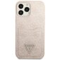 Guess GUHCP13LP4TPP iPhone 13 Pro | 13 6,1" różowy|pink hardcase 4G Triangle Logo Cardslot цена и информация | Telefonide kaitsekaaned ja -ümbrised | hansapost.ee