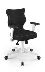 Офисное кресло Entelo Perto White FC01, черное цена и информация | Офисные кресла | hansapost.ee