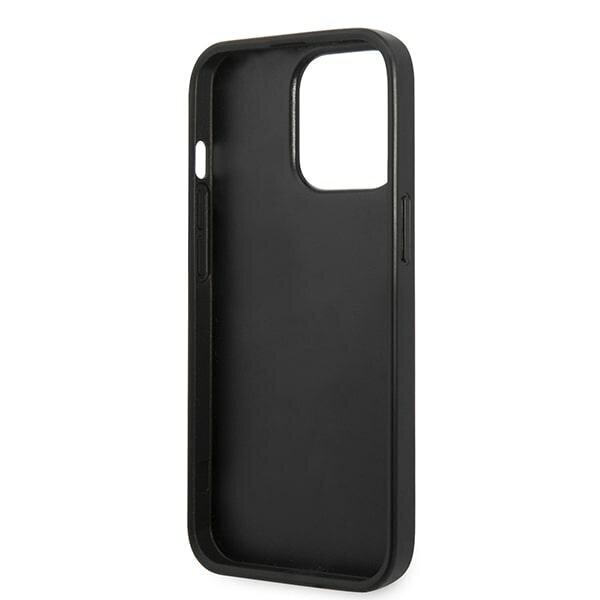 Karl Lagerfeld KLHCP13LCANCNK iPhone 13 Pro | 13 6,1" hardcase czarny|black Karlimals Cardslot hind ja info | Telefonide kaitsekaaned ja -ümbrised | hansapost.ee