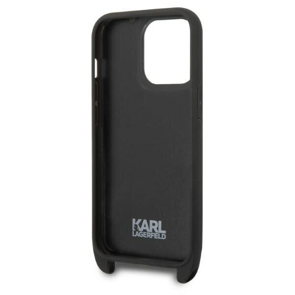 Karl Lagerfeld KLHCP14LSTKMK, must hind ja info | Telefonide kaitsekaaned ja -ümbrised | hansapost.ee