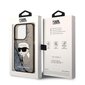 Karl Lagerfeld KLHCP14XLNKHCK iPhone 14 Pro Max 6,7" black hardcase Glitter Karl Head hind ja info | Telefonide kaitsekaaned ja -ümbrised | hansapost.ee