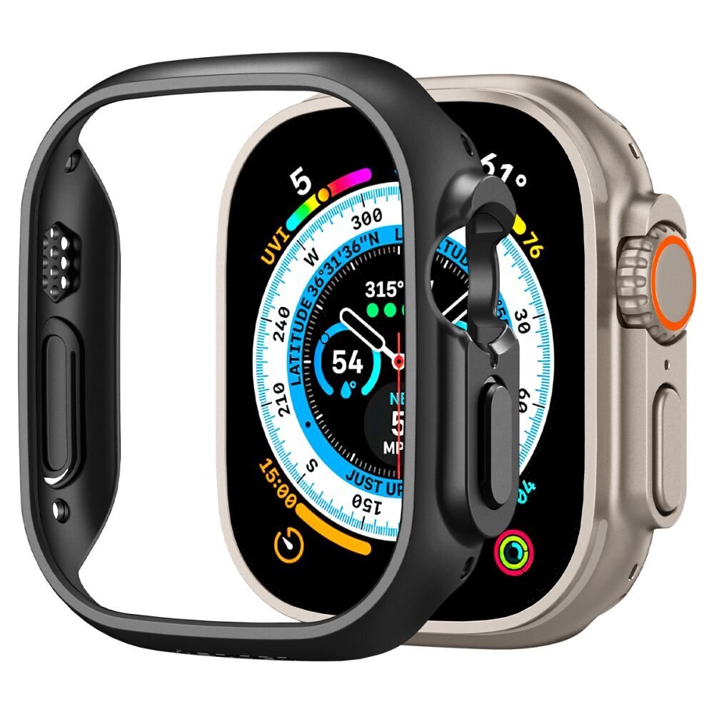 Spigen Thin Fit Apple Watch Ultra 49 mm, must hind ja info | Nutikellade aksessuaarid ja tarvikud | hansapost.ee