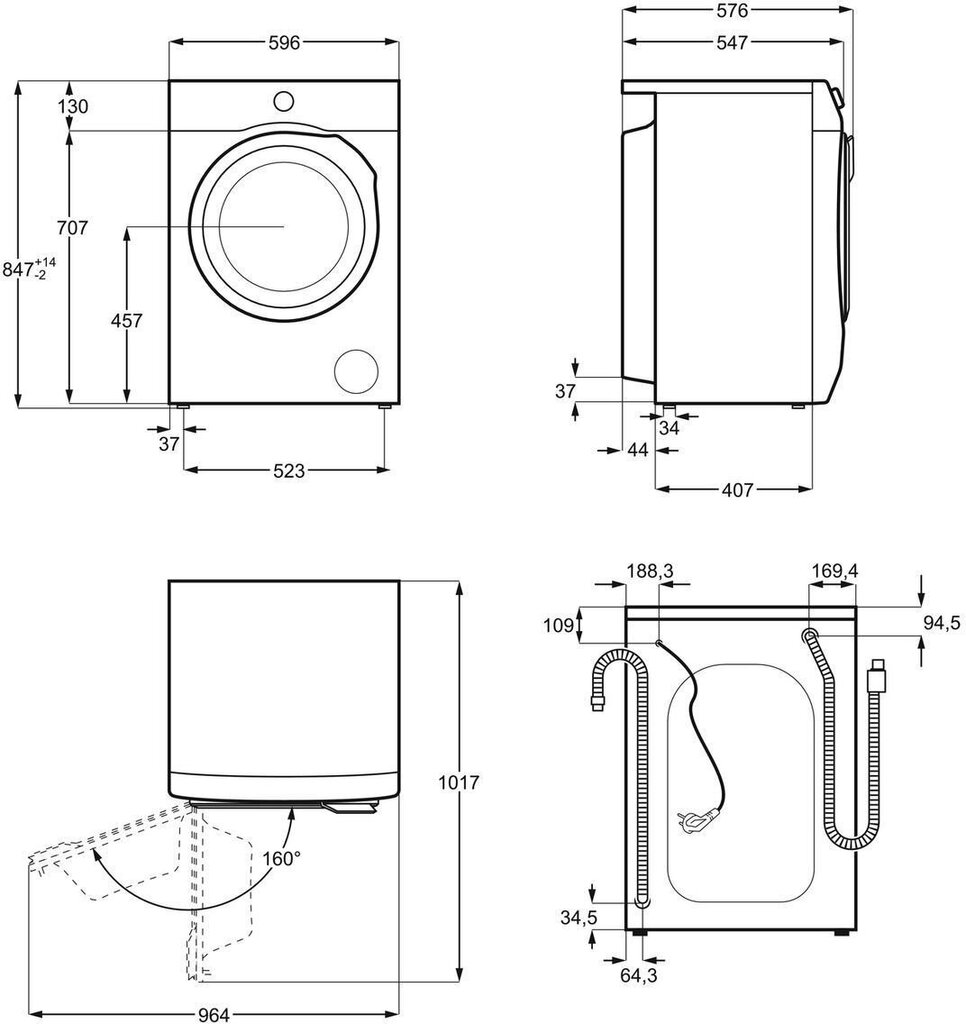 Electrolux EW6FN528S цена и информация | Pesumasinad | hansapost.ee