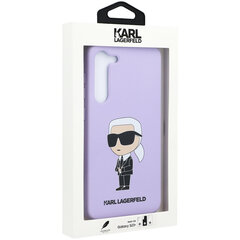 Telefoniümbris Original Karl Lagerfeld Silicone Ikonik - Samsung Galaxy S23 Plus, lilla цена и информация | Чехлы для телефонов | hansapost.ee
