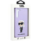 Telefoniümbris Original Karl Lagerfeld Silicone Ikonik - Samsung Galaxy S23 Plus, lilla hind ja info | Telefonide kaitsekaaned ja -ümbrised | hansapost.ee