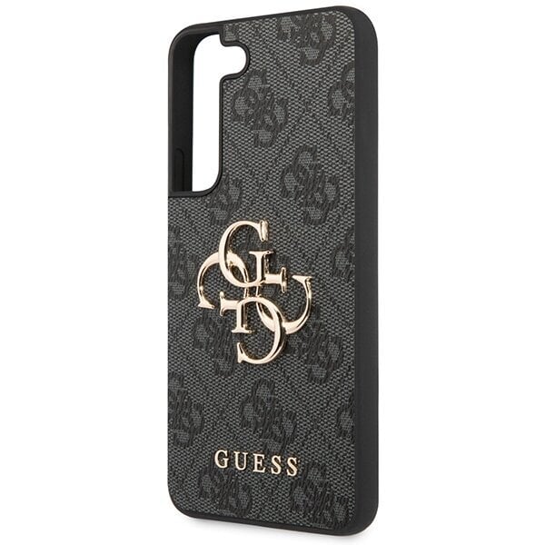 Guess GUHCS23S4GMGGR S23 S911 grey hardcase 4G Big Metal Logo hind ja info | Telefonide kaitsekaaned ja -ümbrised | hansapost.ee