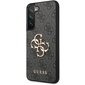 Guess GUHCS23S4GMGGR S23 S911 grey hardcase 4G Big Metal Logo цена и информация | Telefonide kaitsekaaned ja -ümbrised | hansapost.ee