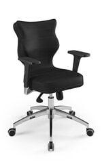 Офисное кресло Entelo Perto Poler VL01, черное цена и информация | Офисные кресла | hansapost.ee
