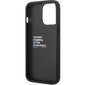 Etui BMW BMHCP13L22NBCK iPhone 13 Pro | 13 6.1" black hardcase Leather Carbon hind ja info | Telefonide kaitsekaaned ja -ümbrised | hansapost.ee