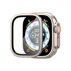 Kaitsekile koos raamiga Spigen Glass.tR Slim Pro - Apple Watch Ultra 49 mm, titaan hind ja info | Nutikellade aksessuaarid ja tarvikud | hansapost.ee