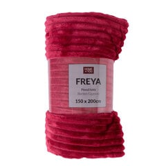 Плед Freya 150х200см, темно-красный цена и информация | Покрывала, пледы | hansapost.ee