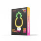 Neoon LED dekoor alusel Pineapple, kollane-roheline NNE05 hind ja info | Laualambid | hansapost.ee