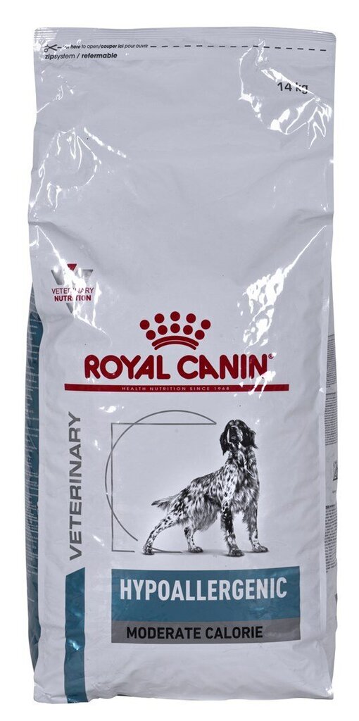 Royal Canin hüpoallergeenne keskmise kalorsusega kuivtoit koertele, 14 kg цена и информация | Koerte kuivtoit ja krõbinad | hansapost.ee