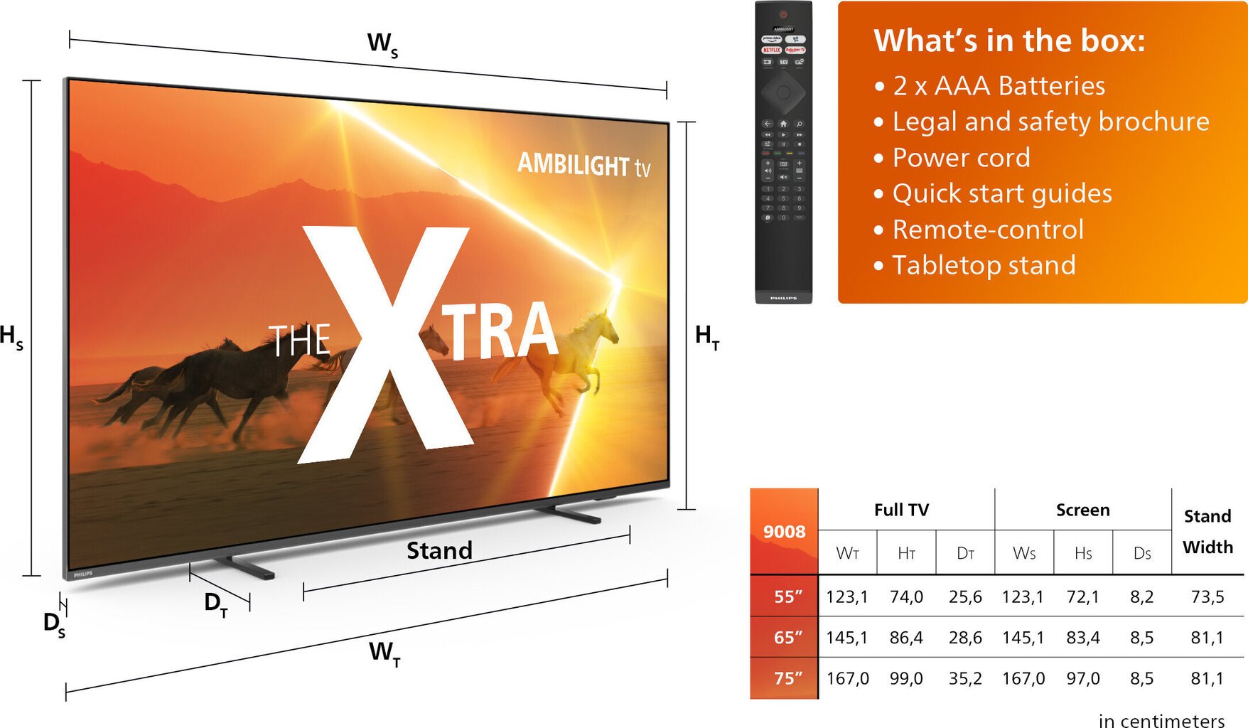 Philips The Xtra Mini-LED Ambilight 55PML9008/12 hind ja info | Televiisorid | hansapost.ee