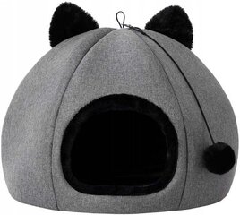 Лежак для кошки Doggy Kitty Head 45х45х33 см, серый цвет цена и информация | Doggy Товары для животных | hansapost.ee