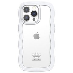 Adidas OR Wavy Case iPhone 13 Pro |13 6,1" biały-przezroczysty|white-transparent 51903 цена и информация | Чехлы для телефонов | hansapost.ee