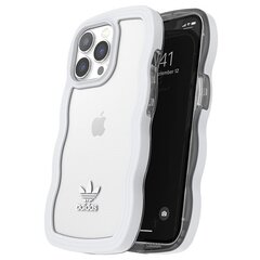 Adidas OR Wavy Case iPhone 13 Pro |13 6,1" biały-przezroczysty|white-transparent 51903 цена и информация | Чехлы для телефонов | hansapost.ee