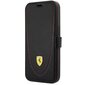 Ferrari FEFLBKP13LRGOK iPhone 13 Pro 6.1" black book Leather Curved Line цена и информация | Telefonide kaitsekaaned ja -ümbrised | hansapost.ee