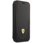 Ferrari FEFLBKP13LRGOK iPhone 13 Pro 6.1" black book Leather Curved Line цена и информация | Telefonide kaitsekaaned ja -ümbrised | hansapost.ee