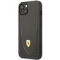 Ferrari FEHCP13MRGOG iPhone 13 6.1" black hardcase Leather Curved Line hind ja info | Telefonide kaitsekaaned ja -ümbrised | hansapost.ee