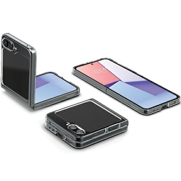 Spigen Air Skin Samsung Galaxy Z Flip5 crystal clear ACS06230 цена и информация | Telefonide kaitsekaaned ja -ümbrised | hansapost.ee