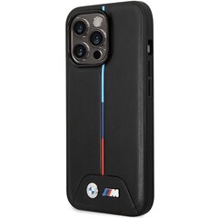 Etui BMW BMHMP13L22PVTK iPhone 13 Pro | 13 6.1" czarny|black Quilted Tricolor MagSafe цена и информация | Чехлы для телефонов | hansapost.ee