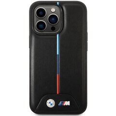 Etui BMW BMHMP13L22PVTK iPhone 13 Pro | 13 6.1" czarny|black Quilted Tricolor MagSafe цена и информация | Чехлы для телефонов | hansapost.ee