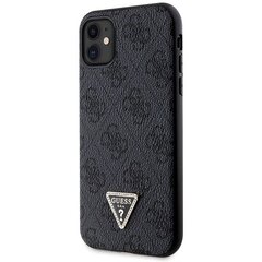 Guess GUHCN61P4TDSCPK iPhone 11 | Xr 6.1" czarny|black hardcase Crossbody 4G Metal Logo цена и информация | Чехлы для телефонов | hansapost.ee