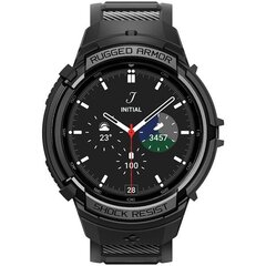 Spigen Rugged Armor Pro Samsung Watch 6 Classic 47mm czarny|black ACS06488 цена и информация | Аксессуары для смарт-часов и браслетов | hansapost.ee