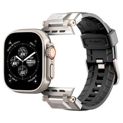 Spigen DuraPro Armor Apple Watch 4|5|6|7|SE 42|44|45|49 mm czarny|black AMP06065 цена и информация | Аксессуары для смарт-часов и браслетов | hansapost.ee