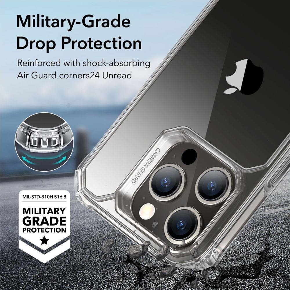 ESR Air Armor for Iphone 15 Pro - Clear цена и информация | Telefonide kaitsekaaned ja -ümbrised | hansapost.ee