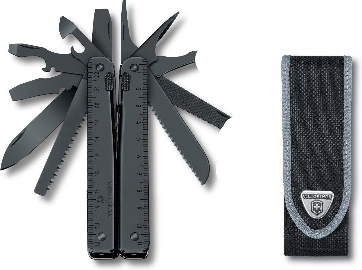 Multitööriist Victorinox SwissTool Burnished, must цена и информация | Taskunoad, multifunktsionaalsed tööriistad | hansapost.ee