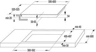 Induktsioonpliit Upo HI640F hind ja info | Pliidiplaadid | hansapost.ee