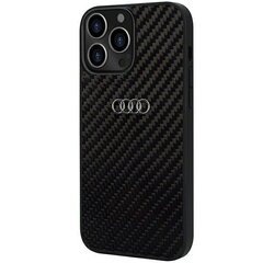 Audi Carbon Fiber iPhone 13 Pro | 13 6.1" czarny|black hardcase AU-TPUPCIP13P-R8|D2-BK цена и информация | Чехлы для телефонов | hansapost.ee