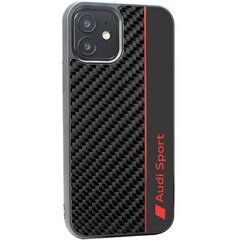 Audi Carbon Fiber Stripe Case цена и информация | Audi Телефоны и аксессуары | hansapost.ee