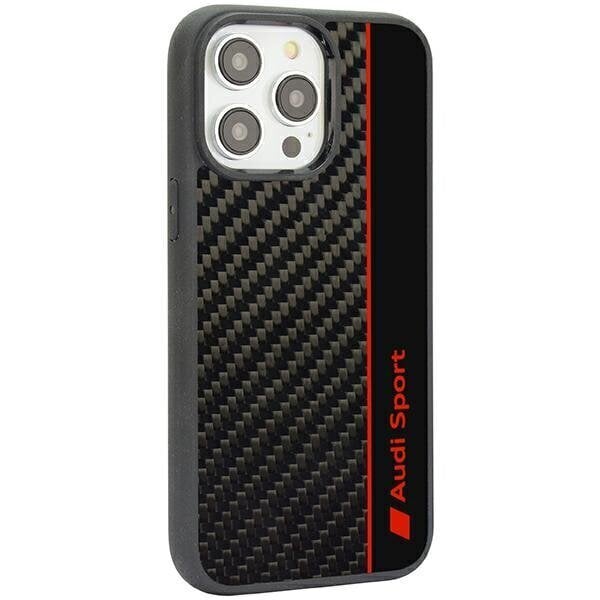 Audi Carbon Fiber Stripe Case hind ja info | Telefonide kaitsekaaned ja -ümbrised | hansapost.ee