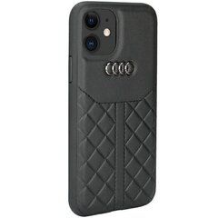 Audi Genuine Leather iPhone 14 Pro Max 6.7" czarny|black hardcase AU-TPUPCIP14PM-Q8|D1-BK цена и информация | Чехлы для телефонов | hansapost.ee
