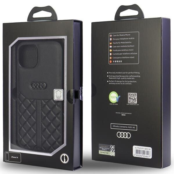 Audi Genuine Leather Case hind ja info | Telefonide kaitsekaaned ja -ümbrised | hansapost.ee