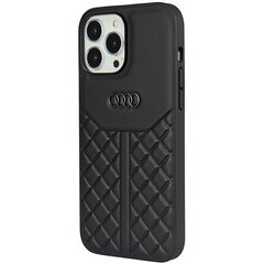 Audi Genuine Leather iPhone 13 Pro | 13 6.1" black hardcase AU-TPUPCIP13P-Q8|D1-BK hind ja info | Telefonide kaitsekaaned ja -ümbrised | hansapost.ee