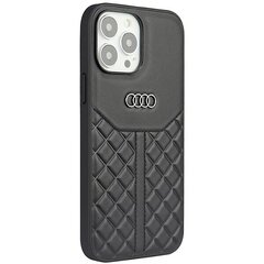 Audi Genuine Leather iPhone 13 Pro | 13 6.1" czarny|black hardcase AU-TPUPCIP13P-Q8|D1-BK цена и информация | Чехлы для телефонов | hansapost.ee