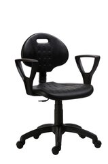 Офисное кресло Wood Garden 1290 PU, черное цена и информация | Офисные кресла | hansapost.ee
