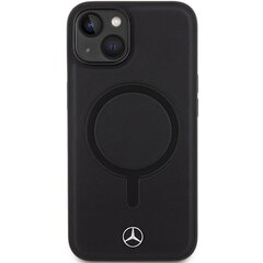 Mercedes MEHMP14S23RCMK iPhone 14 6.1" czarny|black hardcase Smooth Leather MagSafe цена и информация | Чехлы для телефонов | hansapost.ee