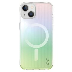 UNIQ etui Coehl Linear iPhone 15 6.1" Magnetic Charging opal|iridescent цена и информация | Чехлы для телефонов | hansapost.ee