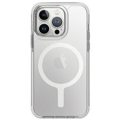 UNIQ etui Combat iPhone 15 Pro 6.1" Magclick Charging biały|blanc white цена и информация | Чехлы для телефонов | hansapost.ee