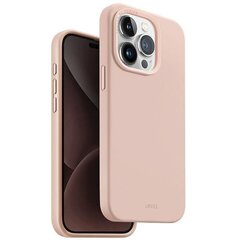 UNIQ etui Lino Hue iPhone 15 Pro 6.1" Magclick Charging różowy|blush pink цена и информация | Чехлы для телефонов | hansapost.ee