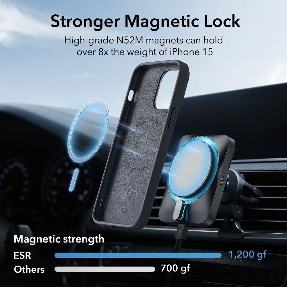 ESR Cloud Kickstand Halolock Iphone 15 hind ja info | Telefonide kaitsekaaned ja -ümbrised | hansapost.ee